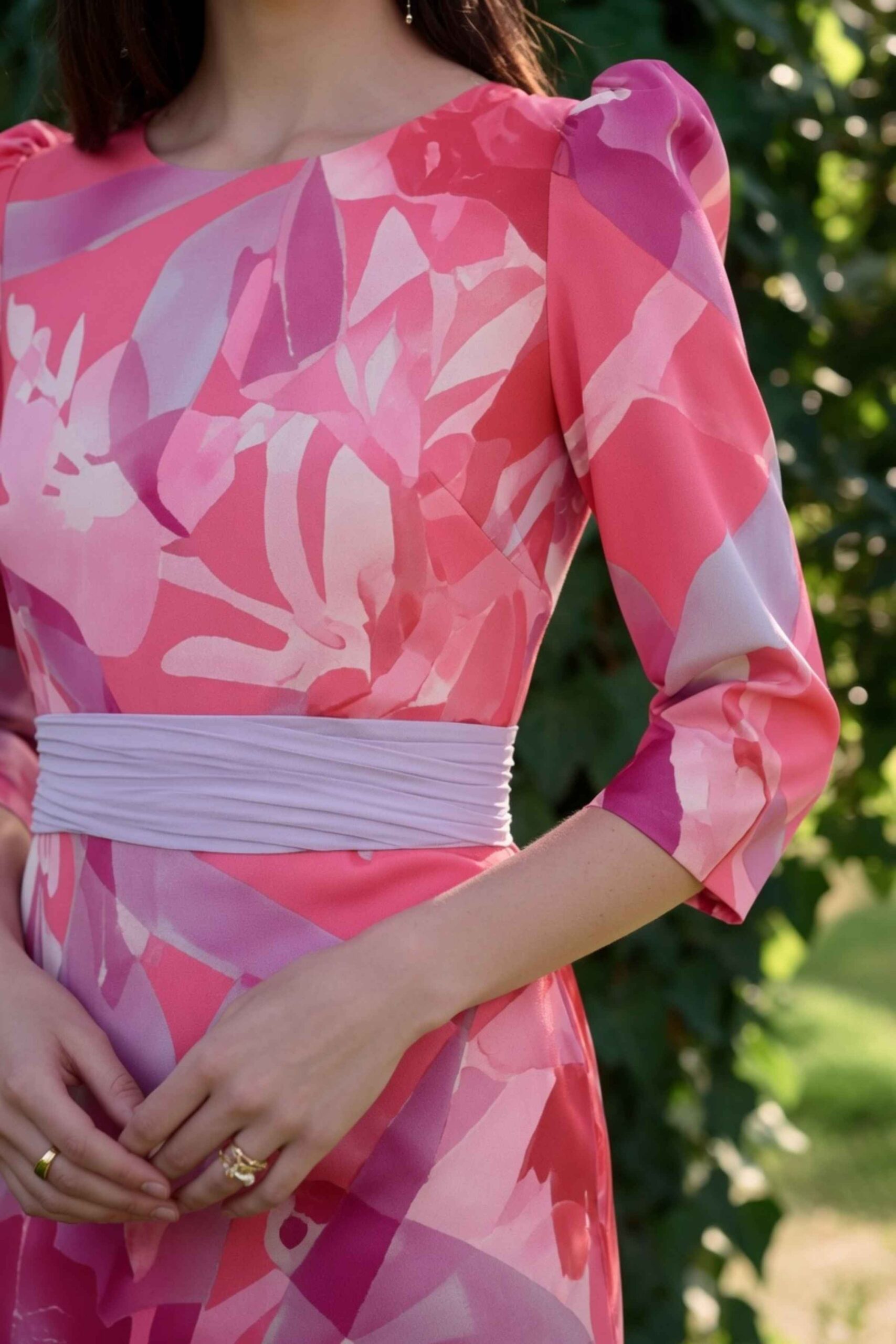 Vestido Corto Estampado - Imagen 3