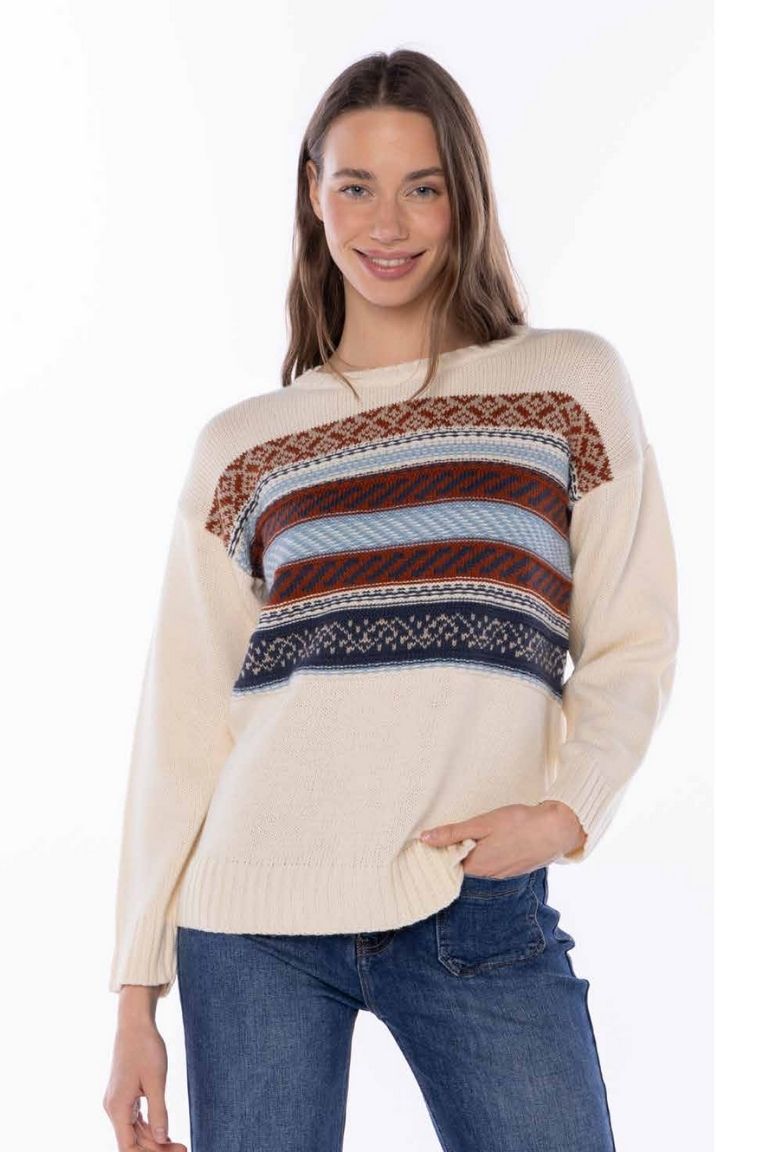 Jersey de Punto Detalle Cenefas