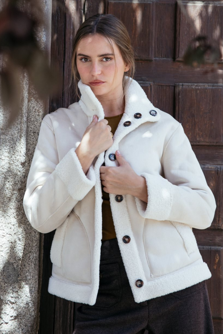 Chaqueta Reversible Borreguito