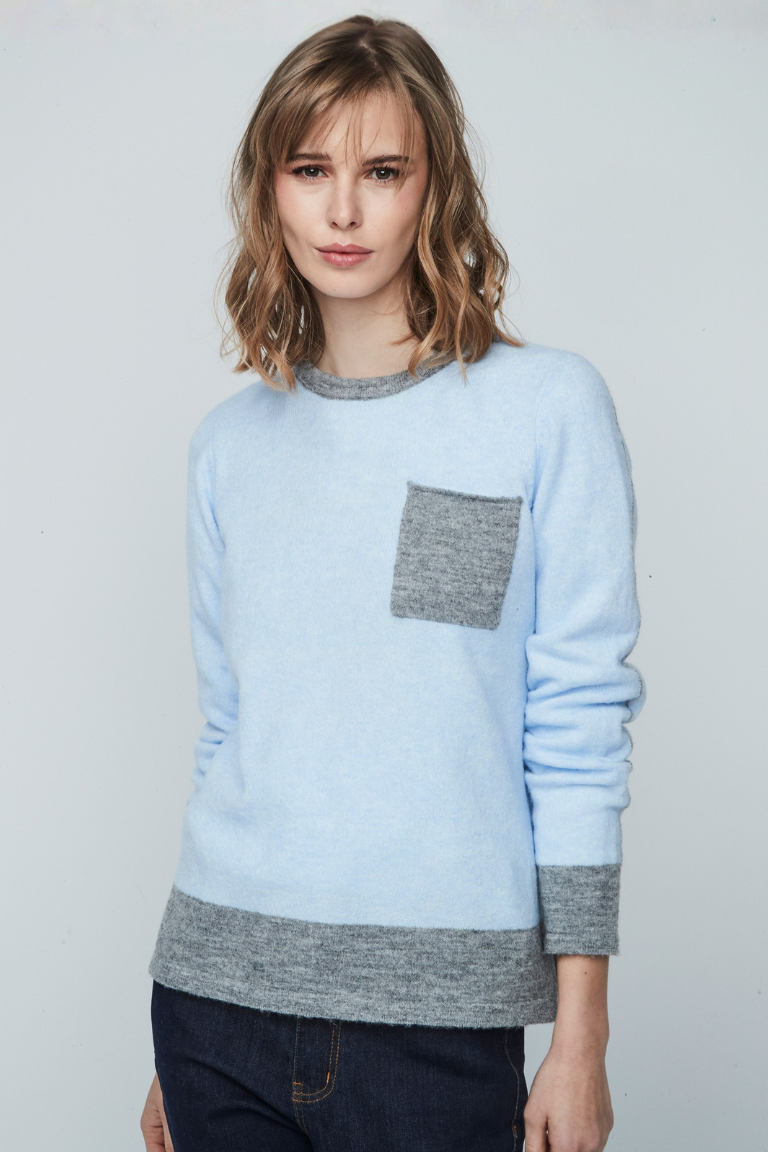 Jersey de Punto Detalle Bolsillo