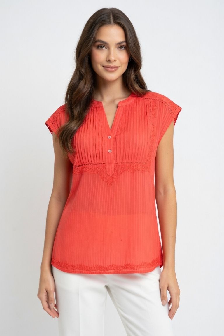 Blusa Detalles Calados