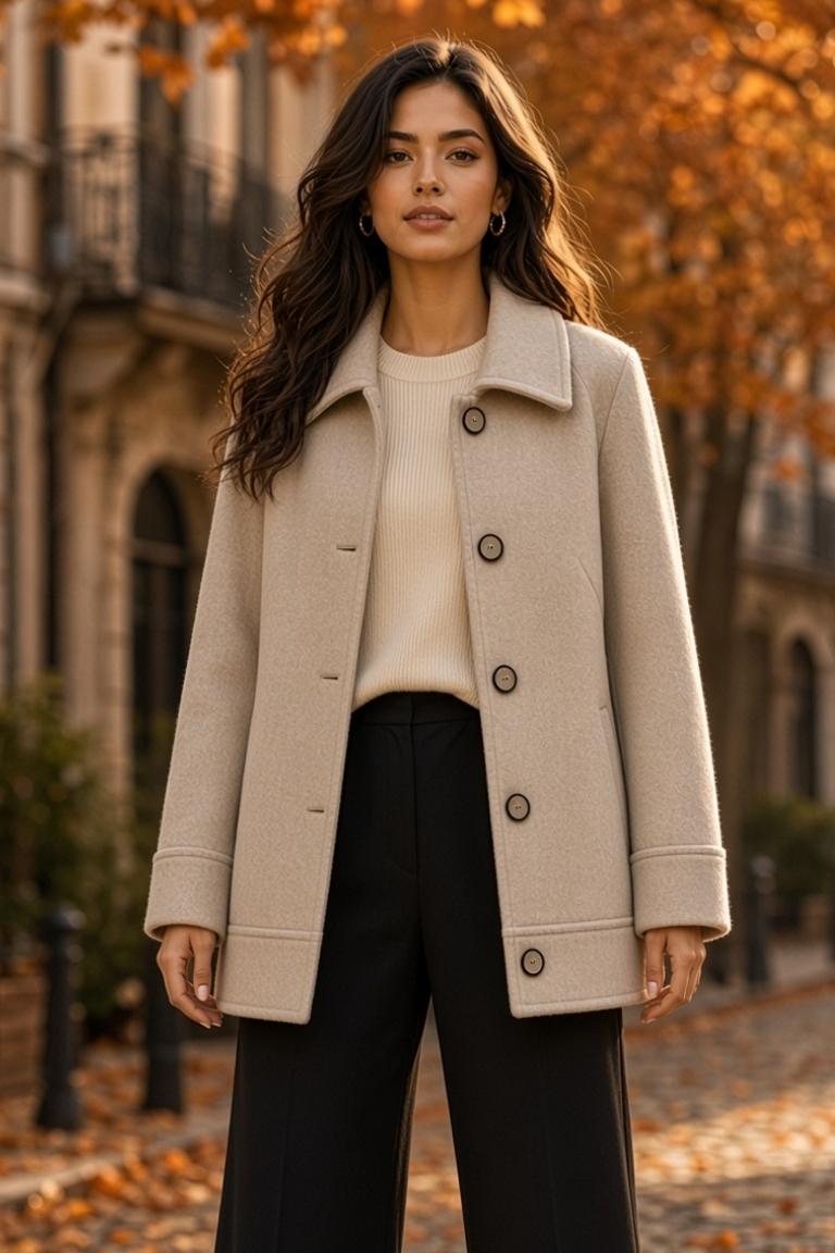 Chaquetón Jaspeado